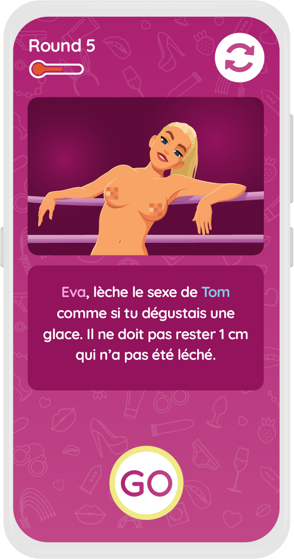 Lucy, lèche le sexe de John comme si tu dégustais une glace. Il ne doit pas rester 1 cm qui n’a pas été léché. 